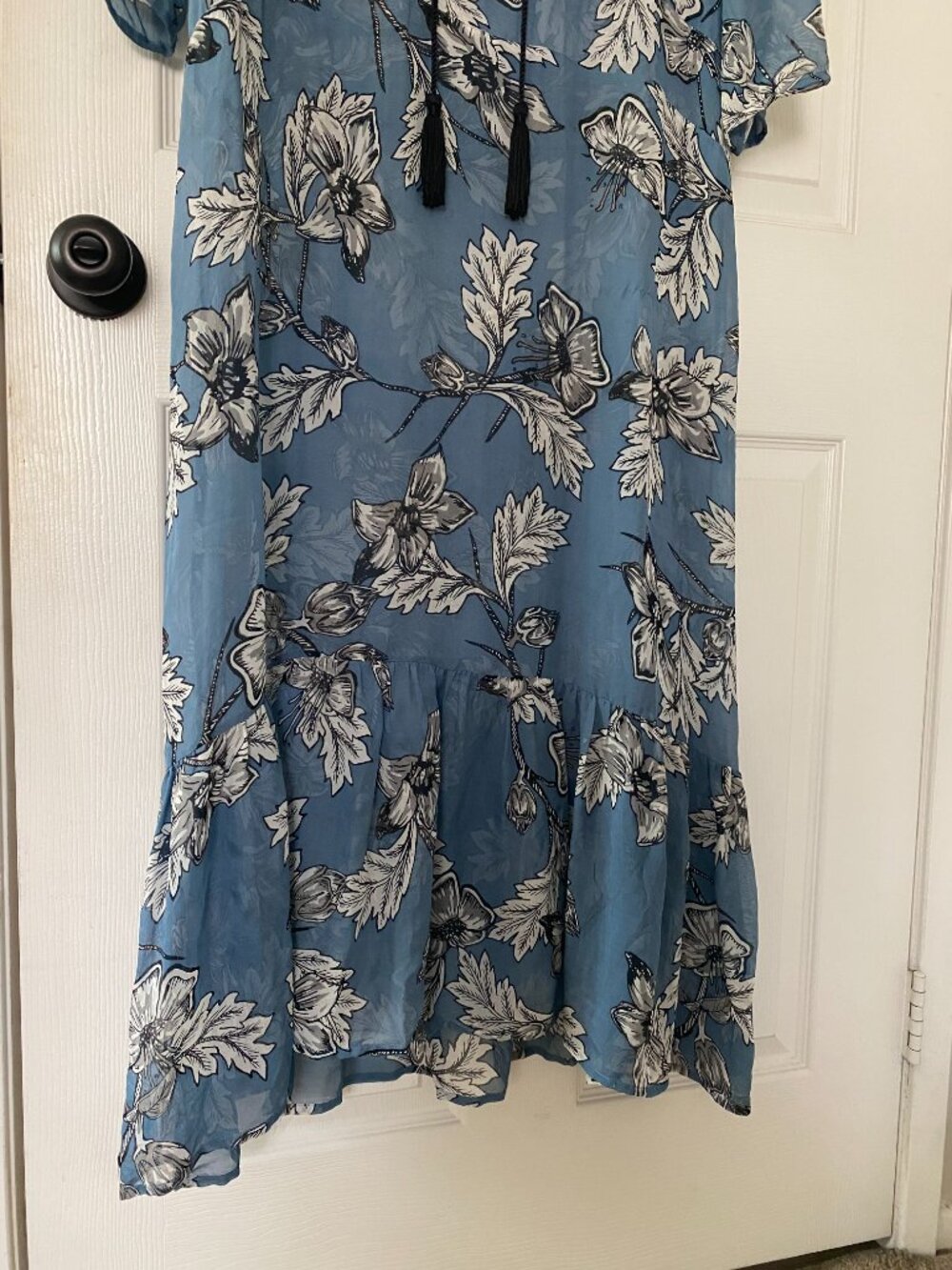 For Love & Lemons 🍋 | RARE Santa Rosa Maxi Dress in Vintage Blue Floral - Picture 5 of 16